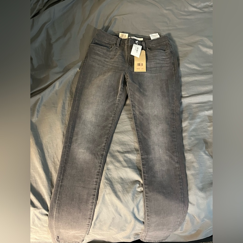 Levi W27 L30 gray jeans NWT